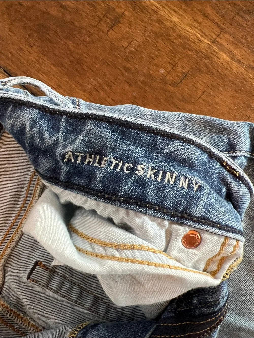 Light Blue Men's Denim Jeans - Classic Straight Fit